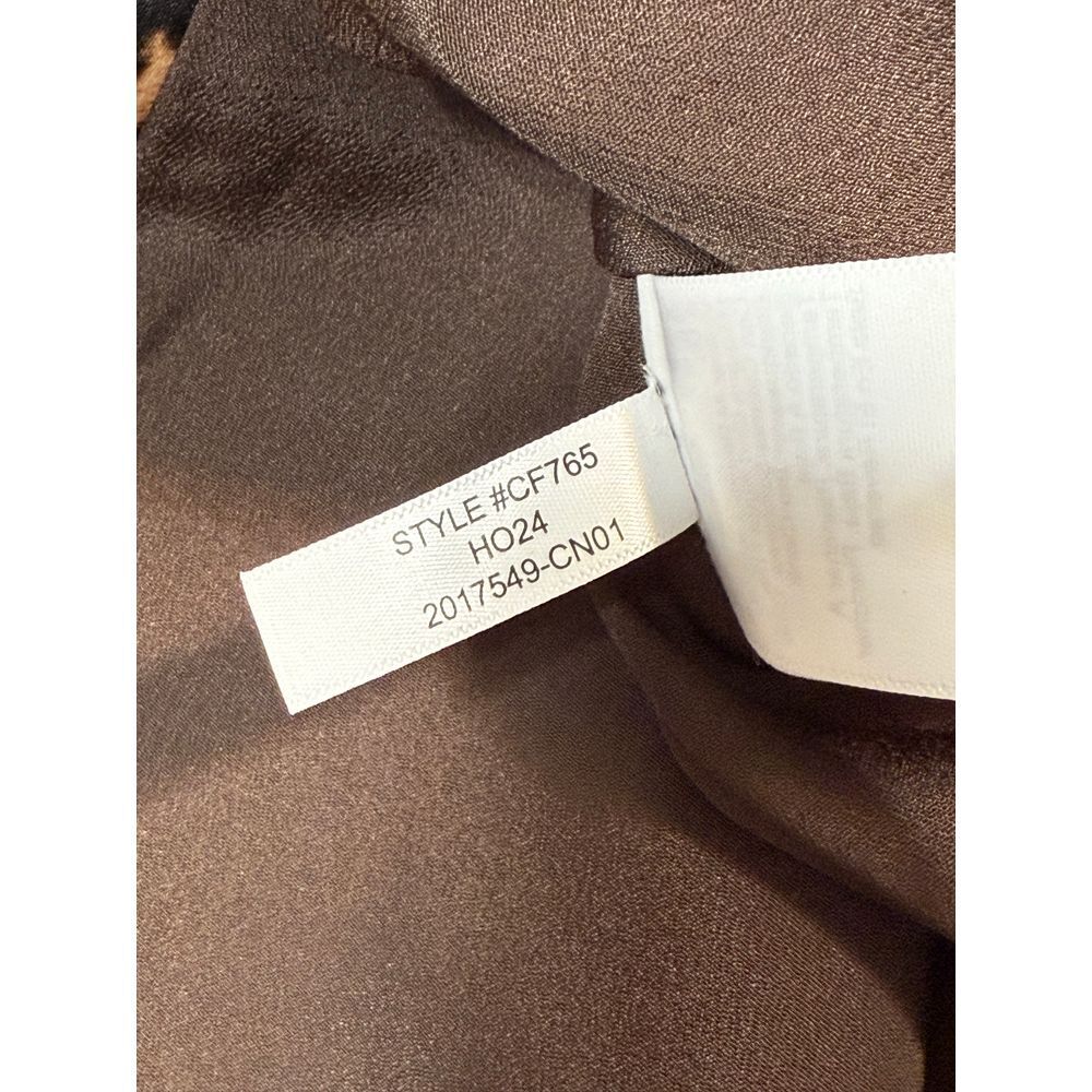 NWT J. Crew Sz 4 Collection Leopard-print wrap skirt in Duchese Satin  $128 - Picture 6 of 11